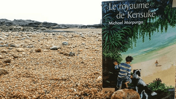 Le royaume de Kensuke, Michael Morpurgo, couverture du livre, mangeurdelivres.wordpress.com