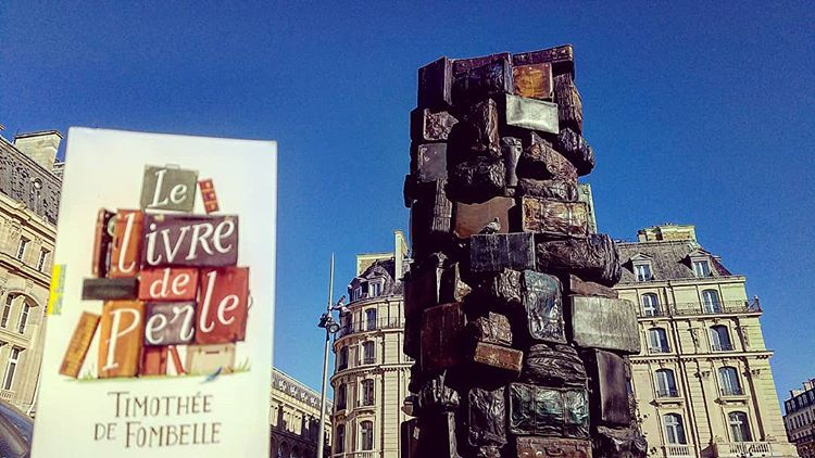 « Le livre de Perle », Thimothée de Fombelle, couverture du livre, mangeurdelivres.wordpress.com